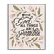 Stupell Industries All Things Possible With God Framed Giclee By Muffin Grayson